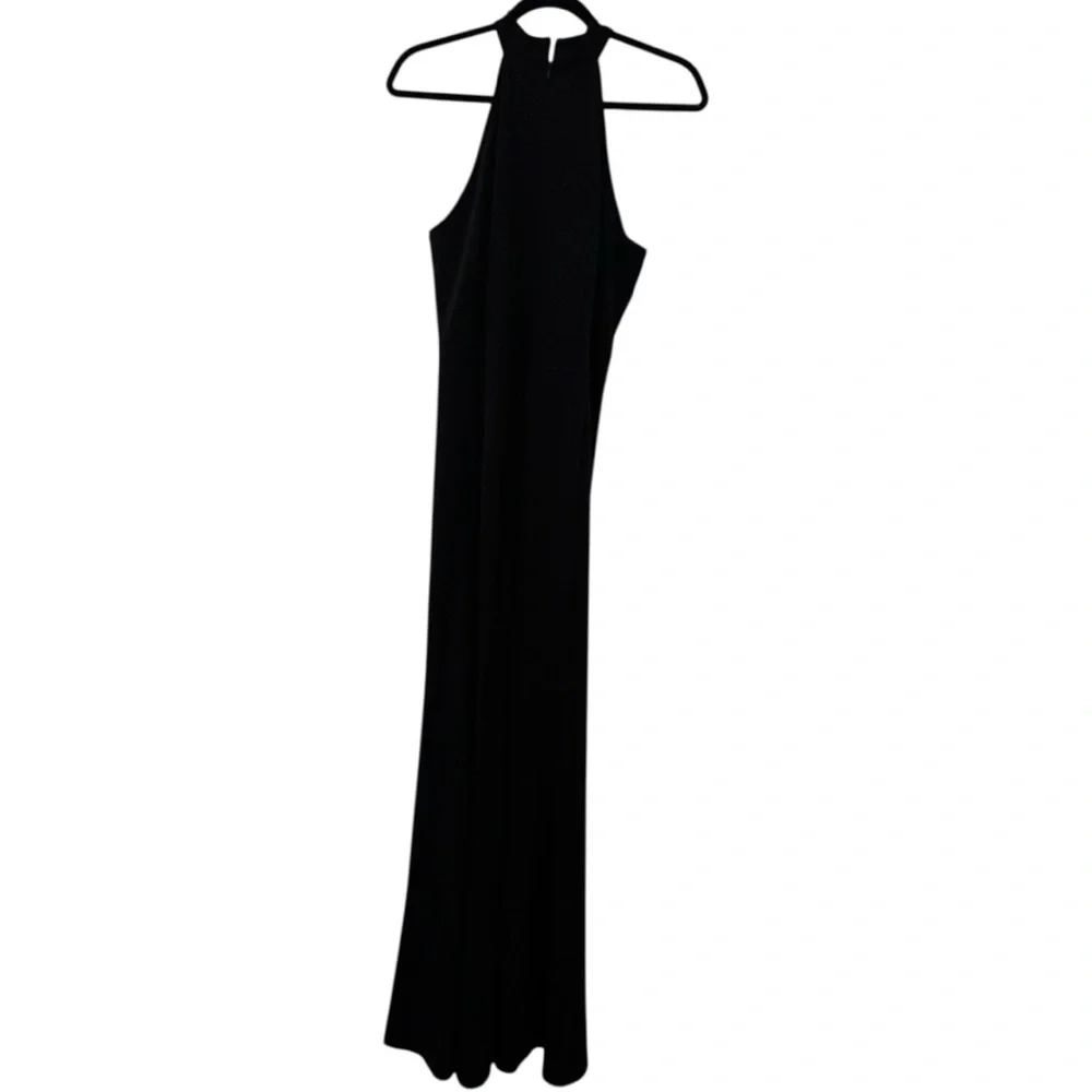 🆕Women's Elegant Halter Neck Sleeveless Mermaid Long Evening Dress - Picture 7 of 14